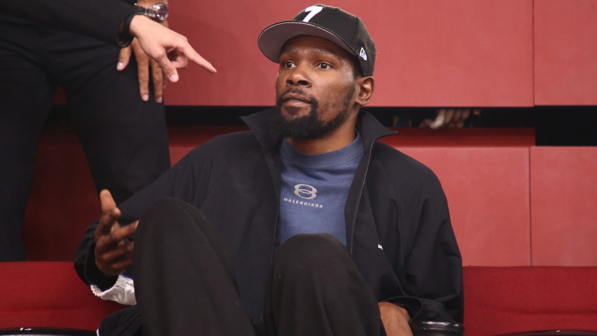 Ο Κέβιν Ντουράντ στο ΣΕΦ, στα περσινά play-offs.