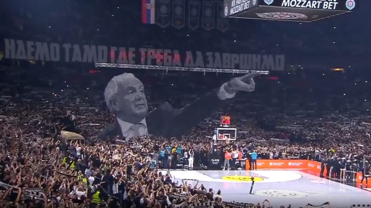 Ο Ομπράντοβιτς σε κορεό