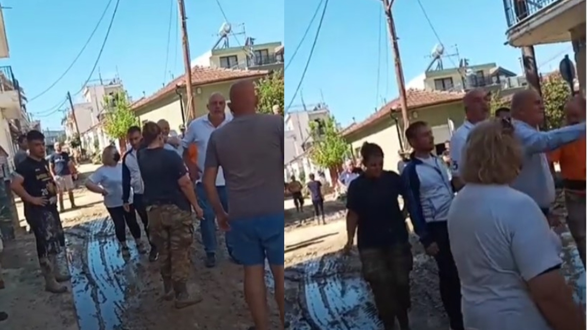 Επεισόδιο Μπέου με αγανακτισμένους κατοίκους που τον αποδοκίμασαν: «Σήκω φύγε από εδώ» (vid) 