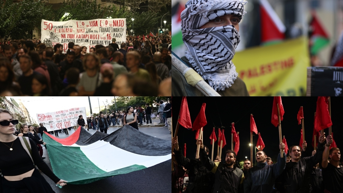 Πολυτεχνείο 1973-2023: Μεγαλειώδης η πορεία και χιλιάδες στους δρόμους για την 50η επέτειο (pics & vid)