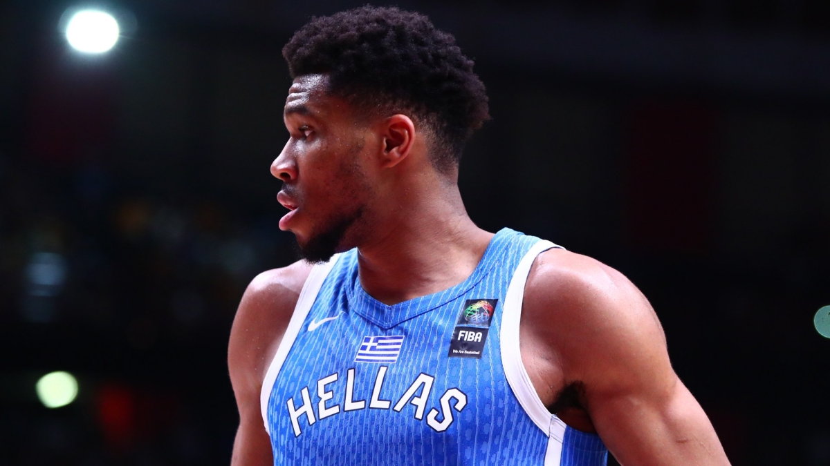 Ο Γιάννης Αντετοκούνμπο.