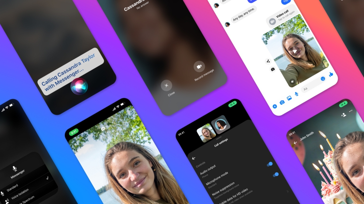 Το Facebook Messenger προσφέρει πλέον βιντεοκλήσεις υψηλής ανάλυσης και νέα backgrounds
