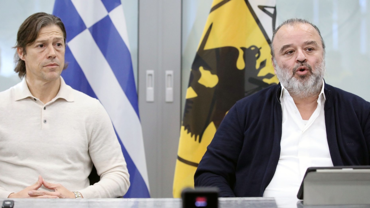 Ηλίόπουλος μαζί με τον Αλμέιδα