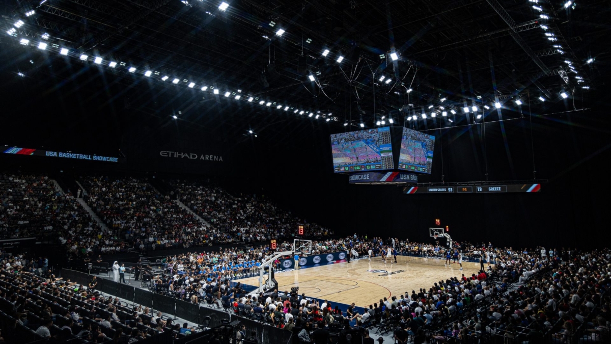 Το γήπεδο του Final Four 2025 στο Άμπου Ντάμπι