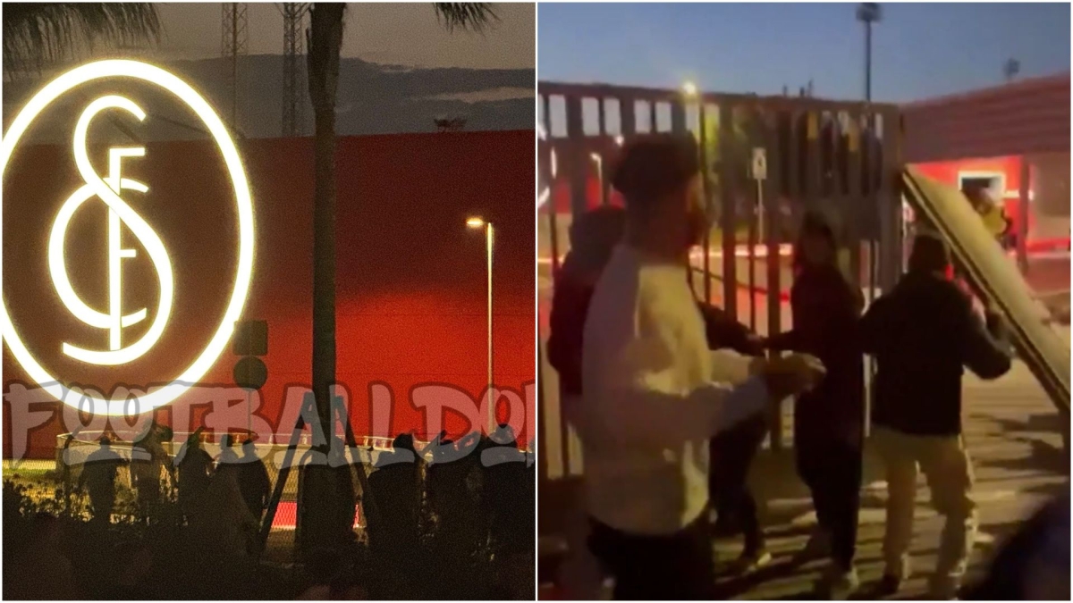 Οι οπαδοί της Σεβίλλης προσπάθησαν να εισβάλουν στο προπονητικό κέντρο