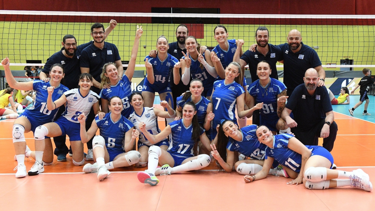 Ελλάδα, Βόρεια Μακεδονία, βόλεϊ