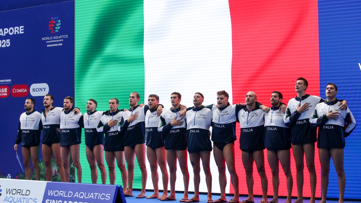 Η εθνική ομάδα πόλο ανδρών της Ιταλίας