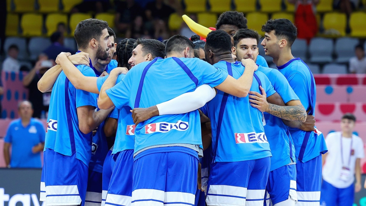 Η Εθνική Ανδρών μπάσκετ