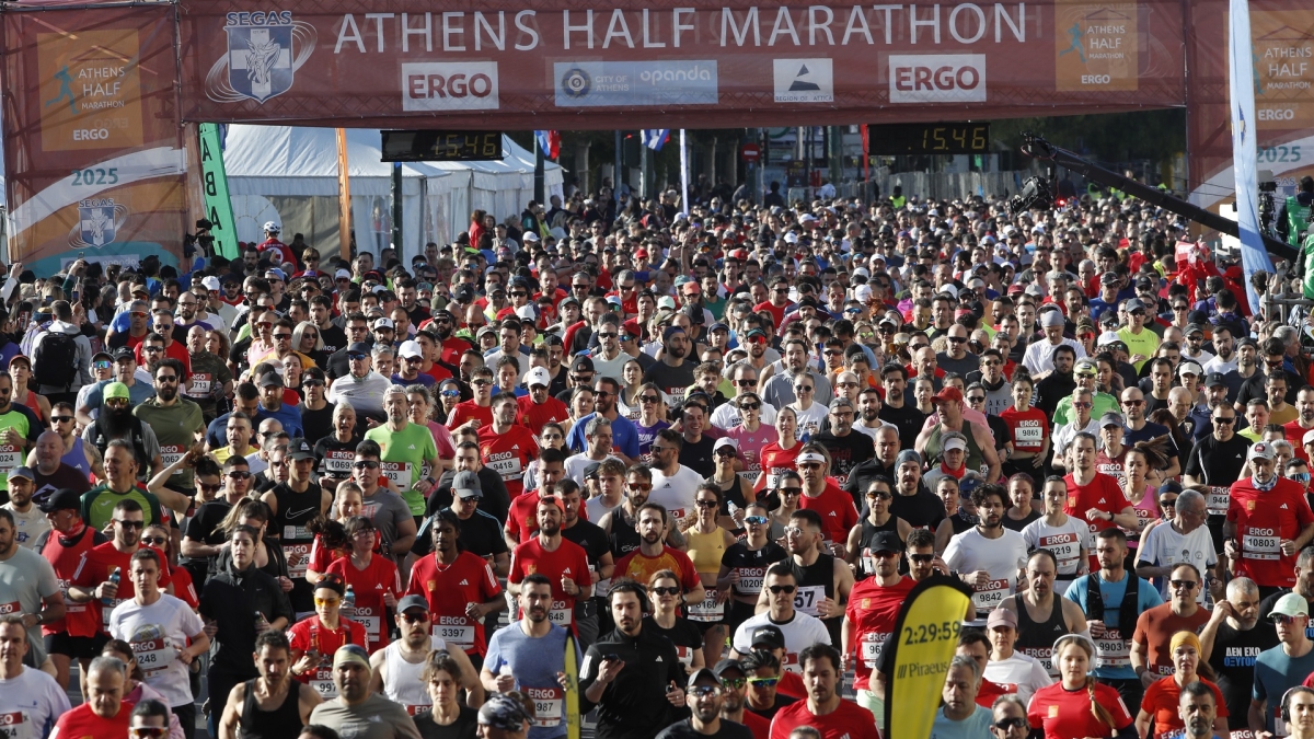  Οι κυκλοφοριακές ρυθμίσεις για τον 14ο ημιμαραθώνιο Αθήνας