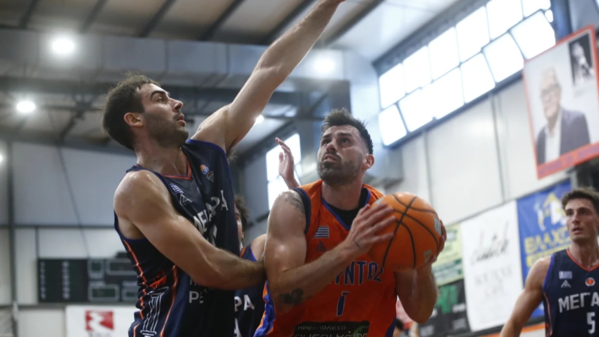 Αμύντας – Μέγαρα 65-62: Ανατροπή με υπογραφή Μανοΐλοβιτς στο φινάλε