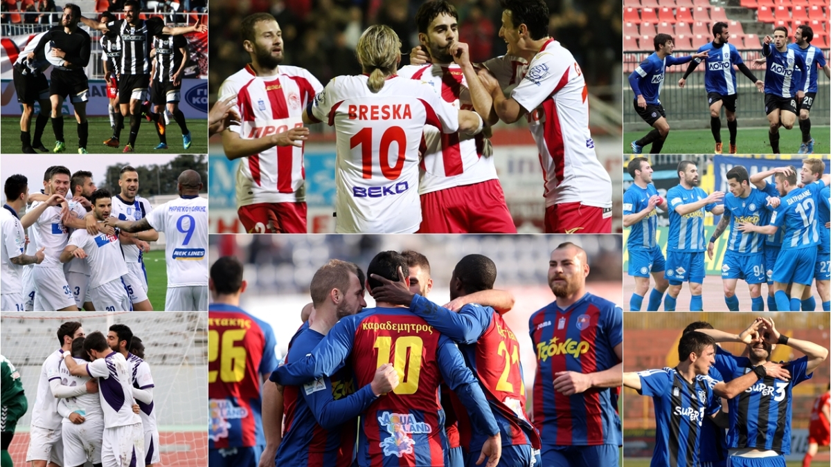 Όλα τα σενάρια της Β' Εθνικής!