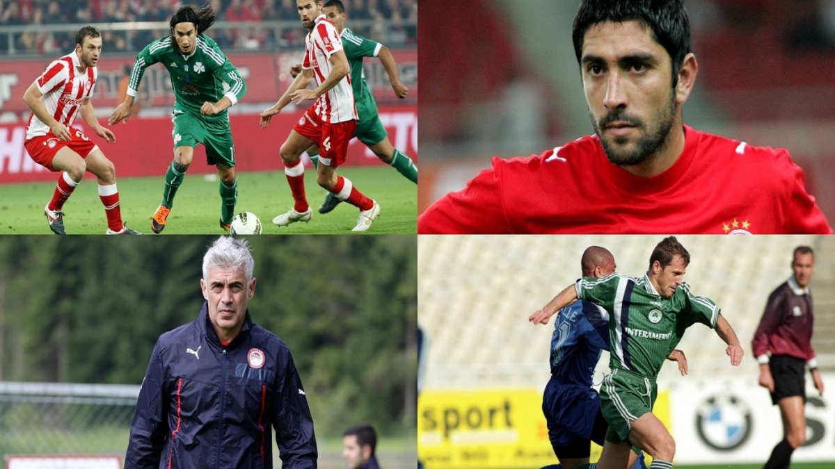 Οι ποδοσφαιριστές που έπαιξαν σε Ολυμπιακό και Παναθηναϊκό