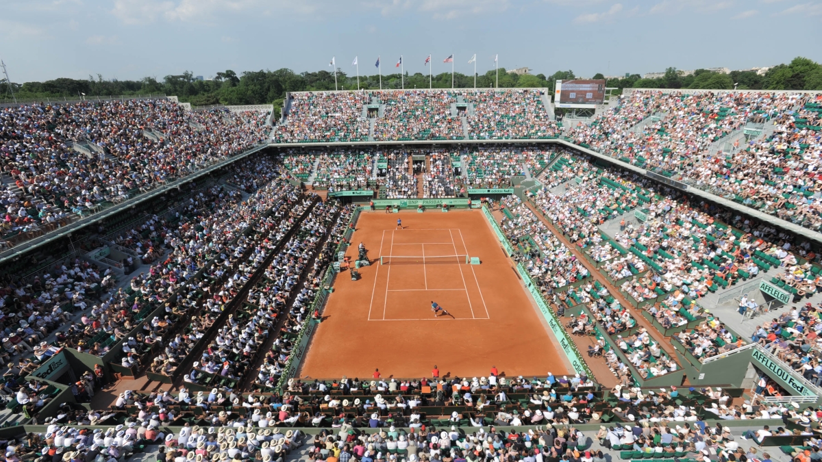 Oροφή στο Philippe Chatrier!