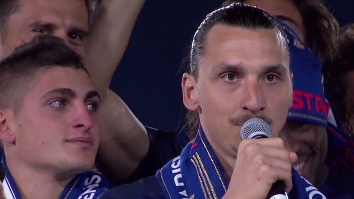 Και... δάκρυα ο Βεράτι για τον Ιμπραΐμοβιτς (vids)