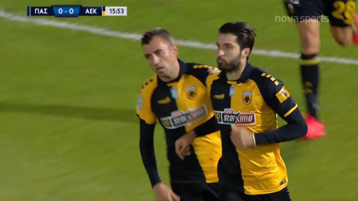 ΠΑΣ Γιάννινα – ΑΕΚ: Το 0-1 με πέναλτι του Ανσαριφάρντ (vid)