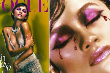 H Zendaya είναι τουλάχιστον εκτυφλωτική στο πρώτο της εξώφυλλο για την ιταλική Vogue (pics)
