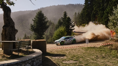 Οι νικητές στις κατηγορίες WRC2 και JWRC του ΕΚΟ Ράλλυ Ακρόπολις