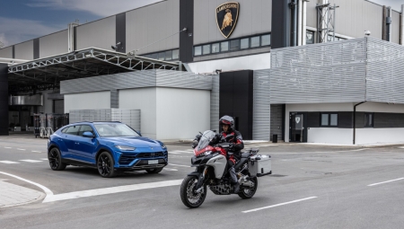 Lamborghini και Ducati ενώνουν τις δυνάμεις τους με φόντο την ασφάλεια (vid)