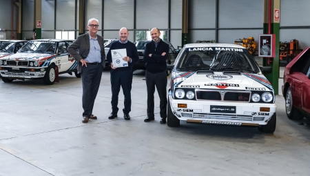 Η θρυλική Lancia Delta του Μίκι Μπιαζιόν έλαβε πιστοποιητικό αυθεντικότητας