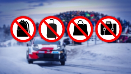 Οι αρχές απαγορεύουν τις τσάντες στους θεατές της υπερειδικής του Ράλλυ Σουηδίας