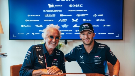 Ο Πιερ Γκασλί ανανέωσε με την Alpine F1 έως το 2028