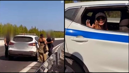 Η απάντηση της Αστυνομίας για το συμβάν με τη Βανδή: «Γιατί την απομακρύναμε από το σημείο»