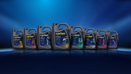 Cyclon: Nέα εταιρική ταυτότητα ανανεωμένη σειρά λιπαντικών
