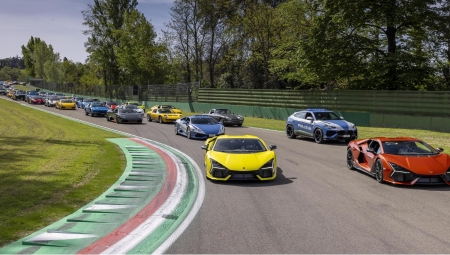 H Lamborghini κλείνει 63 χρόνια στην κορυφή και το γιορτάζει στην Imola
