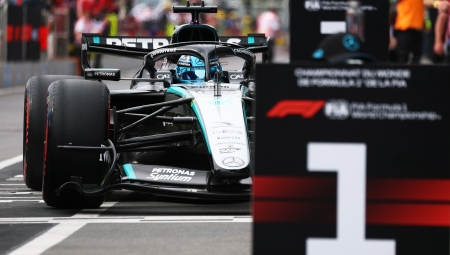 O Ράσελ στην pole position του GP Καναδά με δραματικό τρόπο