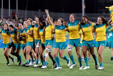 The Australian Women's Rugby National Team