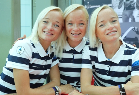 Οι τρίδυμες που τρέχουν Μαραθώνιο