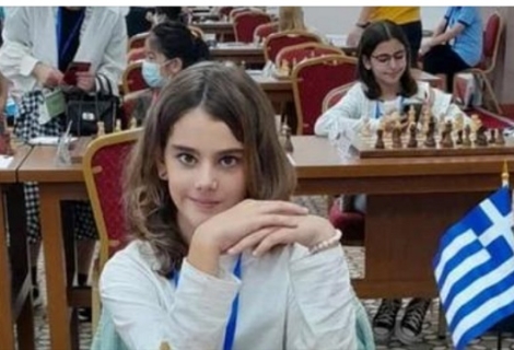Σκάκι: Η 10χρονη Σίσκου «χάλκινη» στο Παγκόσμιο πρωτάθλημα