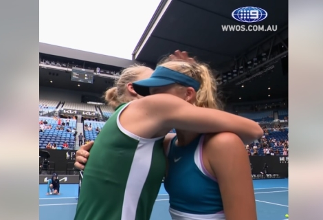 Australian Open Junior: Η Κορνέεβα κέρδισε την κολλητή της Αντρέεβα και αμφότερες ξέσπασαν σε κλάματα (vid) 