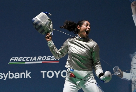 despina_georgiadou_fencing world championship silved medallist