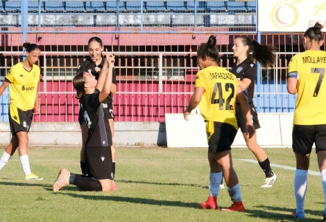 ΠΑΟΚ - Νέφτσι: Ο Δικέφαλος προηγήθηκε 2-0 στο ημίχρονο