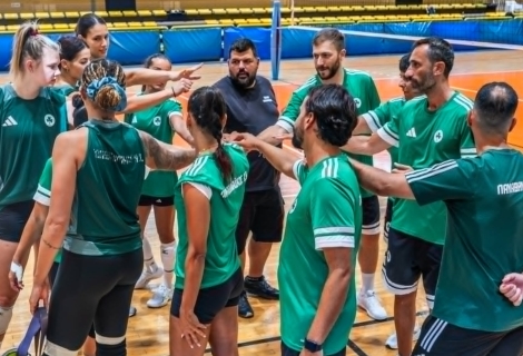 Παναθηναϊκός: Έπιασε δουλειά η ομάδα βόλεϊ