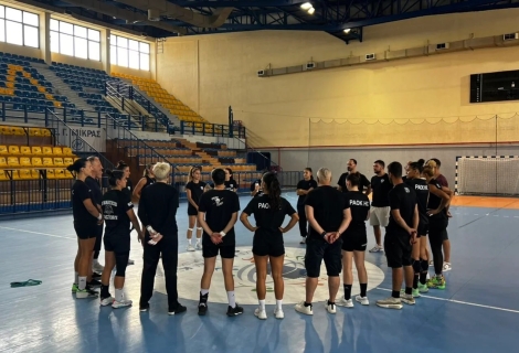 ΠΑΟΚ: Επέστρεψε στις προπονήσεις η ομάδα χάντμπολ γυναικών