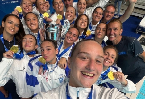 Οι selfies των «χρυσών» κοριτσιών στο παγκόσμιο πρωτάθλημα πόλο Κ16