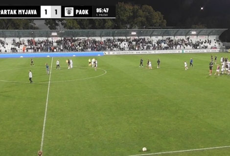 Σπαρτάκ Μιγιάβα – ΠΑΟΚ 1-1: Τα highlights του ματς