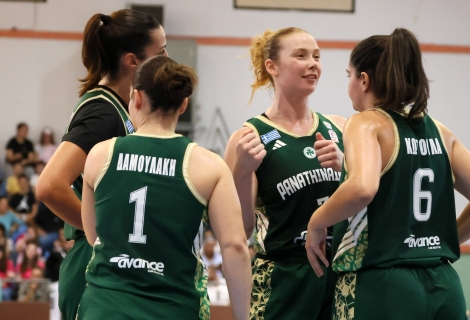 Πάνθηρες Καβάλας - Παναθηναϊκός 62-108: Επιβλητική νίκη για τις Πράσινες