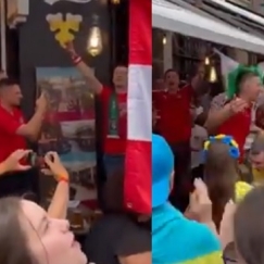 Αναβίωσε το μαγικό σύνθημα «Will Grigg's on fire» από Ουκρανούς και Αυστριακούς! (vid)