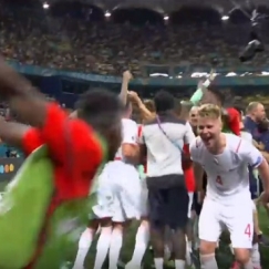 Οι έξαλλοι πανηγυρισμοί των Ελβετών και η απογοήτευση του Μπαπέ (vid)