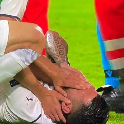 Το συγκλονιστικό κλάμα του Σπινατσόλα στον τραυματισμό του (vid)