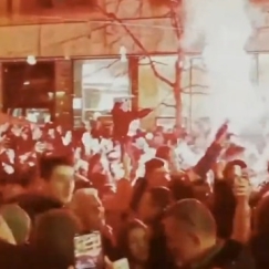 Πήρε... φωτιά η Κροατία για τη μεγάλη πρόκριση της Χρβάτσκα στα ημιτελικά του Μουντιάλ (vids)