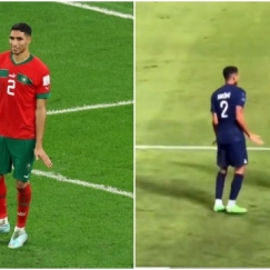 Ο Χακίμι όχι απλά απέκλεισε τους Ισπανούς, αλλά πανηγύρισε και με «σπόντα» για την απουσία του Σέρχιο Ράμος (vids)