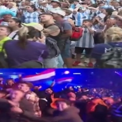 Ολλανδία - Αργεντινή: Το κοντράστ συναισθημάτων των φιλάθλων στο 2-2 των Οράνιε (vid)