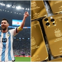 Ο Μέσι παρήγγειλε 35 επιχρυσωμένα iPhone για συμπαίκτες και σταφ στην εθνική Αργεντινής
