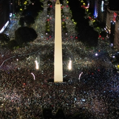 Τρέλα στο Μπουένος Άιρες για την πρόκριση της Αργεντινής στον τελικό