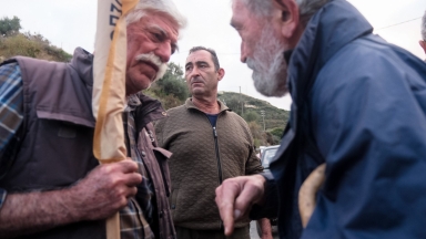 Πρωτοφανής καβγάς αγροτών on air: «Γιατί με είπες καλικάντζαρο;» - «Αλλού για αλλού είσαι αγόρι μου» (vid)