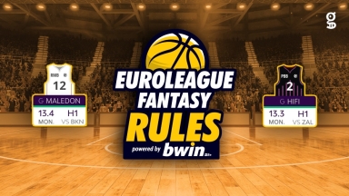 Euroleague Fantasy Rules: Οι επιλογές των συντακτών για τη 15η αγωνιστική